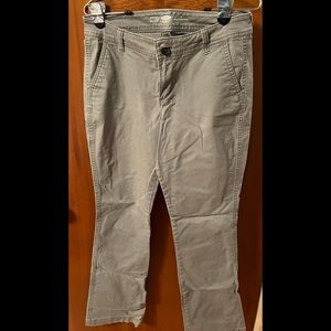 Gray Old Navy Boot Cut Pants